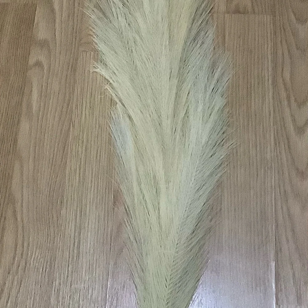 Boho Natural Sand Color Tall Faux Pampas Grass 4 Pieces